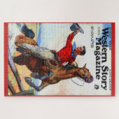 1924 Western magazijn cover Legpuzzel (Horizontaal)