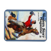 1924 Western magazijn cover Magneet (Horizontaal)