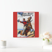 1924 Western magazijn cover Vierkante Klok (Huis)