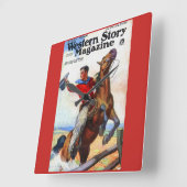 1924 Western magazijn cover Vierkante Klok (Hoek)