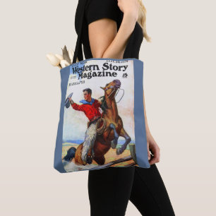 1924 Western Verhaal magazijn in 1924 Tote Bag