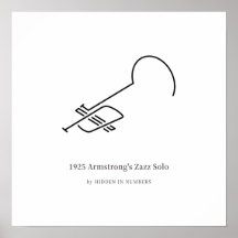 1925 Armstrong's Zazz Solo Minimalistisch