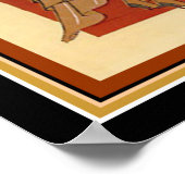 1925 Art Deco Mode Afdrukken 16 x 20 Poster (Hoek)