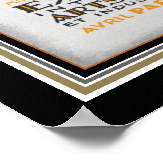 1925 Art Deco Paris Exposition Poster (Hoek)