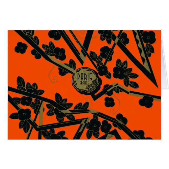 1925 Art Deco Paris Frankrijk parfum (Voorkant Horizontaal)