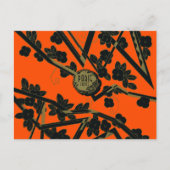 1925 Art Deco Paris Frankrijk parfum Briefkaart (Voorkant)