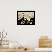 1925 Art Deco Poster (Keuken)