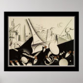 1925 Art Deco Poster (Voorkant)