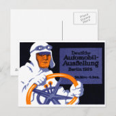 1925 Berlijnse Show Poster Briefkaart (Voorkant / Achterkant)