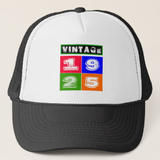 1925 Birthday Design Trucker Pet