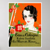 1925 Bloemen van parfum Parijs Frankrijk Poster (Voorkant)