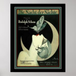 1925 Deco "Die Nacht der Nachte" Poster<br><div class="desc">Verbluffende Art Deco Sheet Music Hoesje 1925 ~ Die Nacht der Nachte ~ door Rudolph Nelson. 16x20 hier getoond - kan in andere formaten beschikbaar zijn.</div>