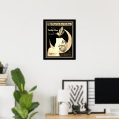 1925 Deco "Die Nacht der Nachte" Poster (Thuiskantoor)