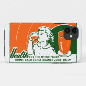 1925 Drink Sinaasappel Juice Case-Mate iPhone Case (Achterkant (horizontaal))