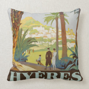  1925 Frans Riviera - Grote Hyeres Pillow Kussen