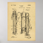  1925 Golf Bag Print (Voorkant)