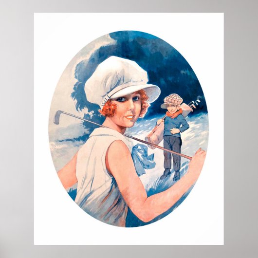 1925 Golfafdrukken Poster (Voorkant)