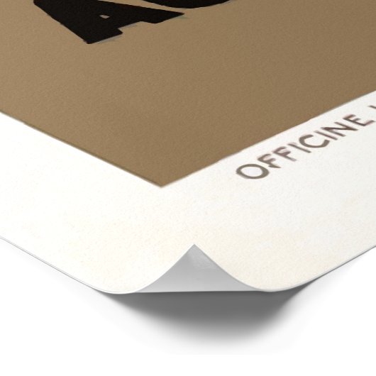 1925 Italië Coppa Della Perugina Automobile Race Poster (Hoek)