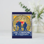 1925 Keulen de l'Elephant Briefkaart (Staand voorkant)