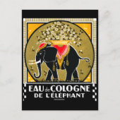 1925 Keulen de l'Elephant Briefkaart (Voorkant)