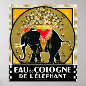 1925 Keulen de l'Elephant Poster (Voorkant)