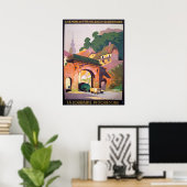  1925 La Lorraine Pittoresque Frans Travel Poster (Thuiskantoor)