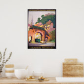  1925 La Lorraine Pittoresque Frans Travel Poster (Keuken)