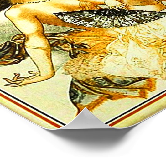 1925 La Vie Parisienne Frans Hoesje Poster (Hoek)