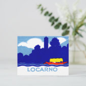 1925 Locarno Zwitserland Briefkaart (Staand voorkant)