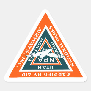 1925 National Parks Airways Sticker
