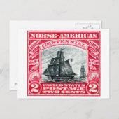 1925 Noordse Amerikaanse Stamp Briefkaart (Voorkant / Achterkant)