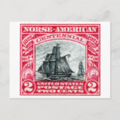 1925 Noordse Amerikaanse Stamp Briefkaart (Voorkant)