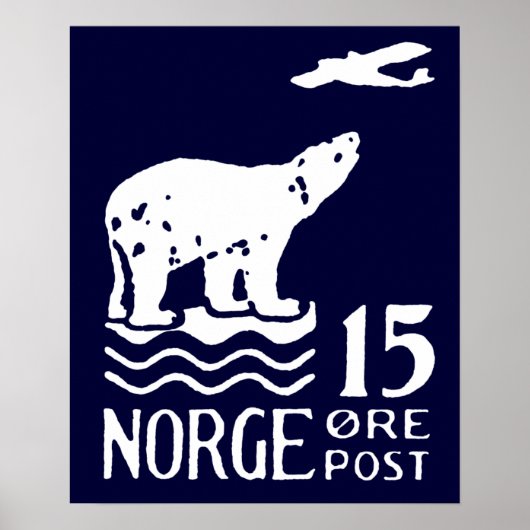 1925 Noors Polair Beer Poster (Voorkant)