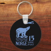 1925 Noors Polair Beer Sleutelhanger (Voorkant)