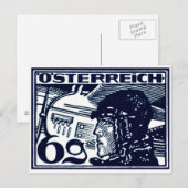1925 Oostenrijkse luchtpost Briefkaart (Voorkant / Achterkant)