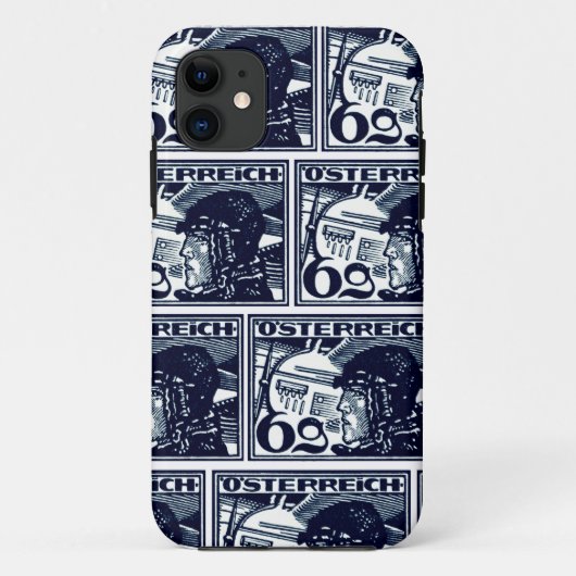 1925 Oostenrijkse luchtpost Case-Mate iPhone Case (Achterkant)