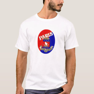 1925 Parijs Bagage-etiket T-shirt