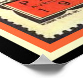 1925 Paris Deco Exhibition Ticket 13 x 19 Poster (Hoek)