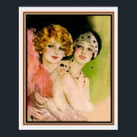 1925 Pictorial Review Art Deco Print - Earl Christ<br><div class="desc">Art Deco Afdrukken door Earl Christy vanaf 1 januari 1925 Afgifte van het Pictorial Review Magazine 16 x 20</div>