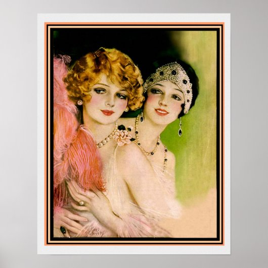 1925 Pictorial Review Art Deco Print - Earl Christ (Voorkant)
