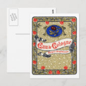 1925 Superior Eau de Cologne-parfum Briefkaart (Voorkant / Achterkant)