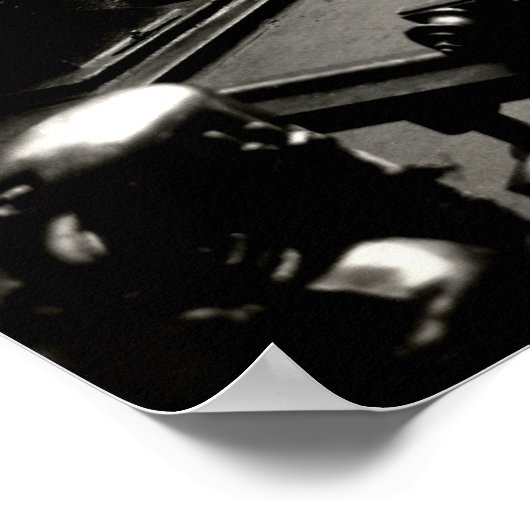 1925-testmodellen voor automatische motoren poster (Hoek)