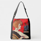1925 vrouw crossbody tas (Achterkant)
