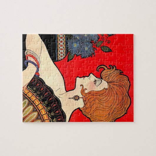 1925 vrouw legpuzzel (Horizontaal)