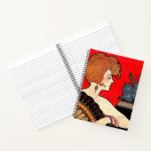 1925 vrouw notitieboek (Binnen)