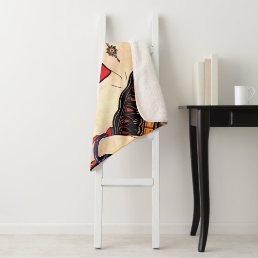 1925 vrouw sherpa deken (In situ)