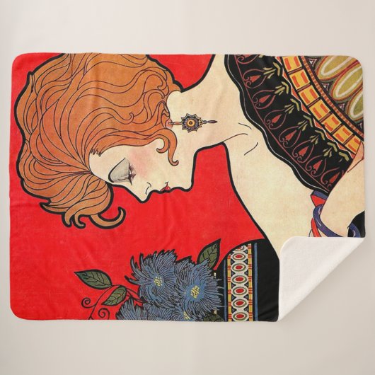 1925 vrouw sherpa deken (Voorkant (horizontaal))