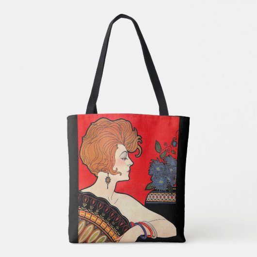 1925 vrouw tote bag (Achterkant)