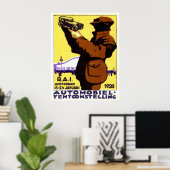 1926 Car Show Poster (Thuiskantoor)