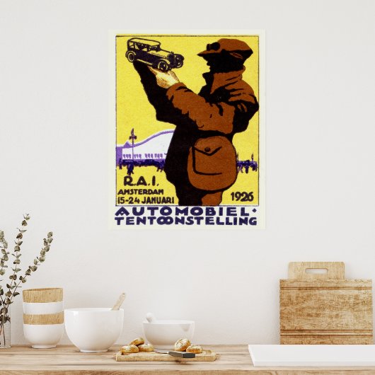 1926 Car Show Poster (Keuken)